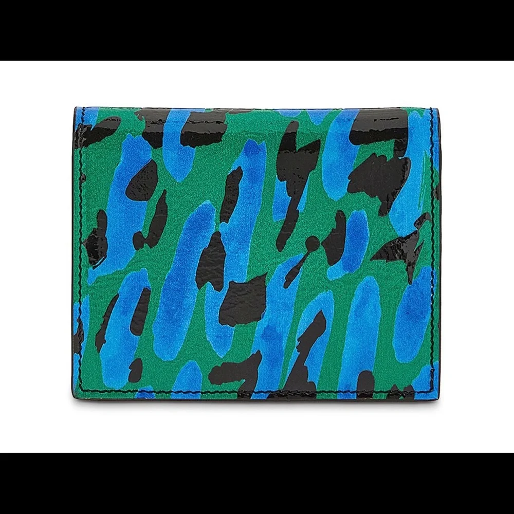 NWT SALVATORE FERRAGAMO Patent Leather Card Case